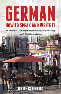 German - how to speak and write it
