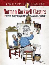 Creative Haven Norman Rockwell's Saturday Evening Post Classics Coloring Book