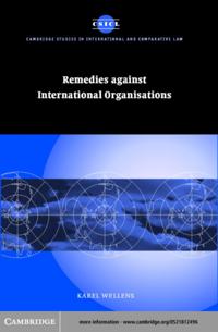 Remedies against International Organisations