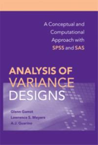 Analysis of Variance Designs