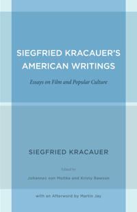 Siegfried Kracauer's American Writings