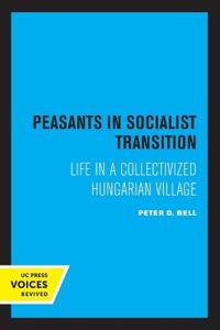 Kirjan kansi "Peasants in Socialist Transition"