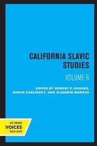 Bokomslag for "California Slavic Studies, Volume VI"