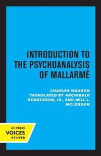 Bokomslag for "Introduction to the Psychoanalysis of Mallarme"