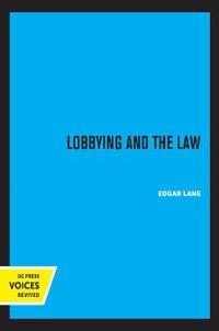 Bokomslag for "Lobbying and The Law"