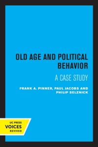 Bokomslag for "Old Age and Political Behavior"