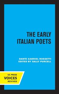 Bokomslag for "The Early Italian Poets"