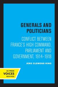 Bokomslag for "Generals and Politicians"