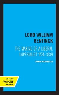 Bokomslag för "Lord William Bentinck"