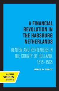 Kirjan kansi "A Financial Revolution in the Habsburg Netherlands"
