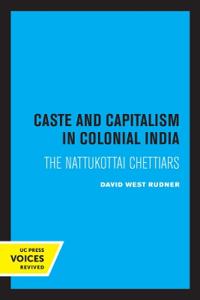 Bokomslag for "Caste and Capitalism in Colonial India"