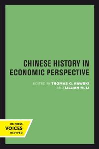 Bokomslag for "Chinese History in Economic Perspective"
