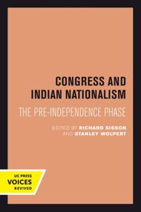 Bokomslag for "Congress and Indian Nationalism"