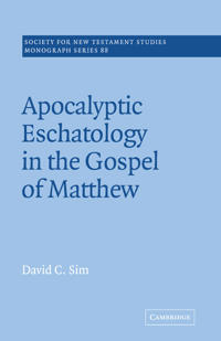 Kirjan kansi "Apocalyptic Eschatology in the Gospel of Matthew"