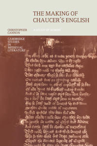 Bokomslag för "The Making of Chaucer's English"