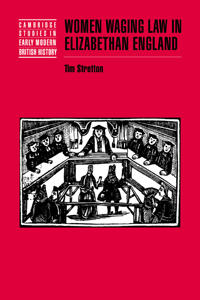 Bokomslag för "Women Waging Law in Elizabethan England"