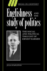 Bokomslag för "Englishness and the Study of Politics"