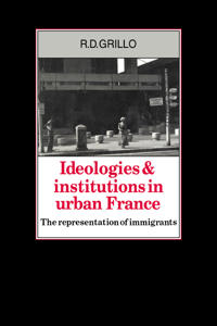 Kirjan kansi "Ideologies and Institutions in Urban France"