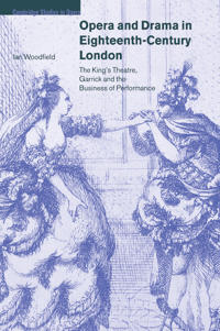 Kirjan kansi "Opera and Drama in Eighteenth-Century London"