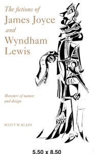 Bokomslag for "The Fictions of James Joyce and Wyndham Lewis"