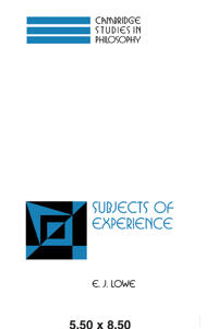Bokomslag för "Subjects of Experience"