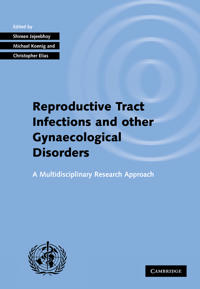 Kirjan kansi "Investigating Reproductive Tract Infections and Other Gynaecological Disorders"