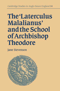 Bokomslag för "The 'Laterculus Malalianus' and the School of Archbishop Theodore"