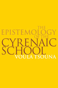 Bokomslag för "The Epistemology of the Cyrenaic School"