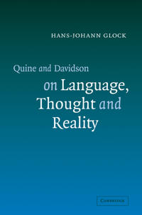 Bokomslag för "Quine and Davidson on Language, Thought and Reality"