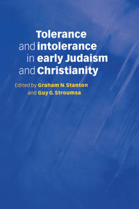 Kirjan kansi "Tolerance and Intolerance in Early Judaism and Christianity"