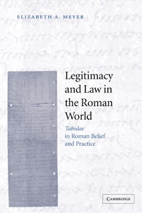 Bokomslag för "Legitimacy and Law in the Roman World"