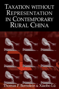Kirjan kansi "Taxation without Representation in Contemporary Rural China"