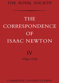 Bokomslag för "The Correspondence of Isaac Newton"