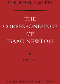 Bokomslag för "The Correspondence of Isaac Newton"