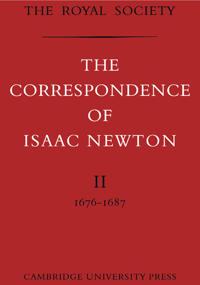 Bokomslag för "The Correspondence of Isaac Newton"