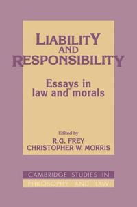 Bokomslag för "Liability and Responsibility"