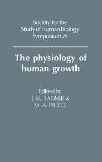 Bokomslag för "The Physiology of Human Growth"