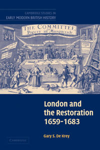 Bokomslag for "London and the Restoration, 1659–1683"