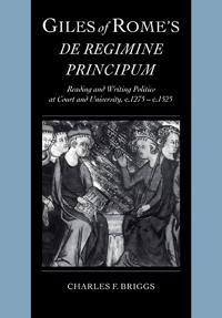 Kirjan kansi "Giles of Rome's De regimine principum"