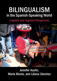 Kirjan kansi "Bilingualism in the Spanish-Speaking World"