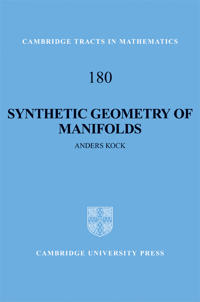 Synthetic Geometry of Manifolds
