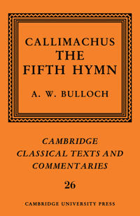 Callimachus: The Fifth Hymn