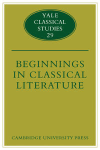 Beginnings in Classical Literature