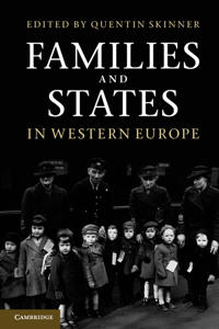 Kirjan kansi "Families and States in Western Europe"