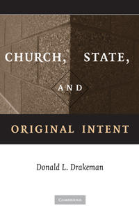 Bokomslag för "Church, State, and Original Intent"