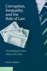 Kirjan kansi "Corruption, Inequality, and the Rule of Law"