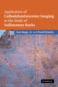 Kirjan kansi "Application of Cathodoluminescence Imaging to the Study of Sedimentary Rocks"