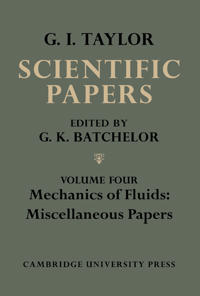 Bokomslag för "The Scientific Papers of Sir Geoffrey Ingram Taylor"