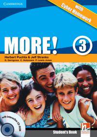 More! Level 3 Turkish Edition Book + Cd-rom + Cyber Homework, Workbook With Audio Cd + Extra Practice Book Pack