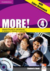 More! Level 4 Turkish Edition Book + Cd-rom + Cyber Homework, Workbook With Audio Cd + Extra Practice Book Pack